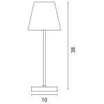 ΠΟΡΤΑΤΙΦ ΑΦΗΣ ΕΠΑΝΑΦΟΡΤΙΖΟΜΕΝΟ LED 3,5W , DIMMABLE ΠΡΑΣΙΝΟ - Image 2