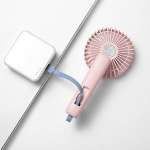 ΑΝΕΜΙΣΤΗΡΑΣ ΧΕΙΡΟΣ ΕΠΑΝΑΦΟΡΤΙΖΟΜΕΝΟΣ ΜΕ USB Φ9 ΡΟΖ - Image 3