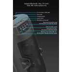 CELEBRAT φορητό ηχείο με μικρόφωνο, 10W, 1200mAh, Bluetooth, μαύρο - Image 5