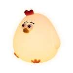 ΑTC LED Κότα Φωτάκι Νυκτός Σιλικόνης