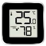 LIFE ALU MINI ROSE GOLD Ψηφιακό θερμόμετρο και υγρόμετρο εσωτερικού χώρου - Image 2