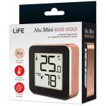 LIFE ALU MINI ROSE GOLD Ψηφιακό θερμόμετρο και υγρόμετρο εσωτερικού χώρου - Image 5