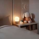 Ψηφιακό ρολόι / ξυπνητήρι σπιτάκι, με οθόνη LED και φωτάκι νυκτός - Image 6