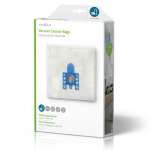 Υφασμάτινες σακούλες με μικροϊνες για ηλεκτρικές σκούπες Miele FJM, 4τμχ. - Image 2