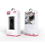 XO PB307 ΔΙΑΦΑΝΟ POWERBANK QC22.5W/PD20W ΜΕ ΕΝΣΩΜΑΤΩΜΕΝΟ ΚΑΛΩΔΙΟ TYPE-C, Lightning ΚΑΙ ΟΘΟΝΗ, 20000mAh - Image 3