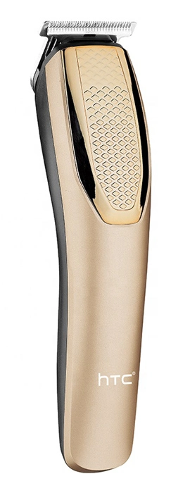 AT-1210A HTC ασύρματη κουρευτική μηχανή AT-1210A, 4 μήκη κοπής, ροζ χρυσό - Image 1