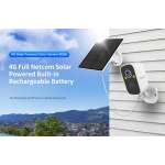 VSTARCAM smart ηλιακή κάμερα BG55, 3MP, 4G, SD, 5000mAh, IP66 - Image 2