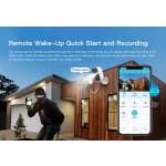 VSTARCAM smart ηλιακή κάμερα BG55, 3MP, 4G, SD, 5000mAh, IP66 - Image 5