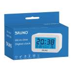BRUNO ξυπνητήρι BRN-0130 με μέτρηση θερμοκρασίας, °C & °F, λευκό - Image 2