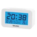 BRUNO ξυπνητήρι BRN-0130 με μέτρηση θερμοκρασίας, °C & °F, λευκό