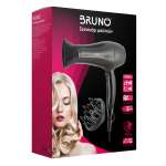 BRUNO σεσουάρ μαλλιών BRN-0154, 2200W, με φυσούνα, μαύρο - Image 5