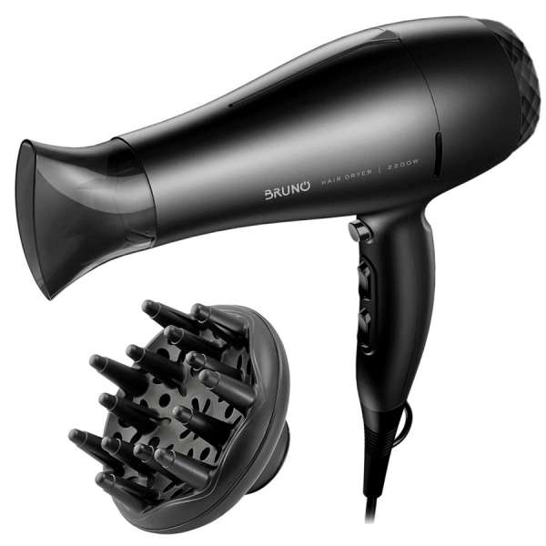 BRUNO σεσουάρ μαλλιών 2200W με φυσούνα