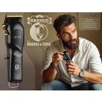 BRUNO BRN-0222 Επαγγελματική Κουρευτική μηχανή επαναφορτιζόμενη με βάση, μαύρη - Image 2