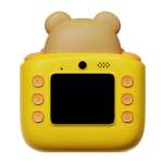 WOWKIDS παιδική φωτογραφική μηχανή K64 με εκτυπωτή, 26MP, 2", κίτρινη - Image 5