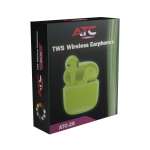 ATC-25 TWS Wireless Earphone Green - Image 2