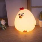 ΑTC LED Κότα Φωτάκι Νυκτός Σιλικόνης - Image 4