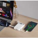 XO PR243 22.5W Powerbank Γρήγορης Φόρτισης 10000mAh Λευκό - Image 2