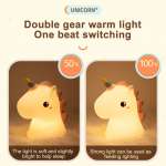 ΑTC LED Μονόκερος Φωτάκι Νυκτός Σιλικόνης - Image 9