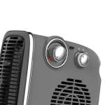 ΑΕΡΟΘΕΡΜΟ ΔΩΜΑΤΙΟΥ VINTAGE 1800W ΓΚΡΙ - Image 2