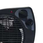 ΑΕΡΟΘΕΡΜΟ ΔΩΜΑΤΙΟΥ 1000W/2000W ΜΑΥΡΟ - Image 2