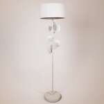 ΕΠΙΔΑΠΕΔΙΟ ΦΩΤΙΣΤΙΚΟ ΜΕΤΑΛΛΙΚΟ ΛΕΥΚΟ 40x40x151cm