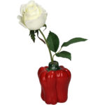 Βάζο Pepper Κεραμικό Κόκκινο 9x8.4x11.5εκ. - Image 2
