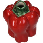 Βάζο Pepper Κεραμικό Κόκκινο 9x8.4x11.5εκ. - Image 3