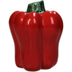 Βάζο Pepper Κεραμικό Κόκκινο 9x8.4x11.5εκ. - Image 5