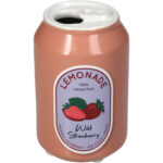 Βάζο Lemonade Strawberry Can Κεραμικό Ροζ
