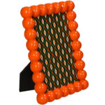 Κορνίζα Beads Πολυρητίνη Πορτοκαλί 10x15εκ. - Image 2