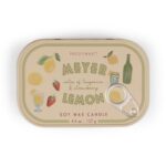 Meyer Lemon Φυτικό Κερί 127gr σε μεταλλικό δοχείο-κονσέρβα, Bistro Lemon - Paddywax