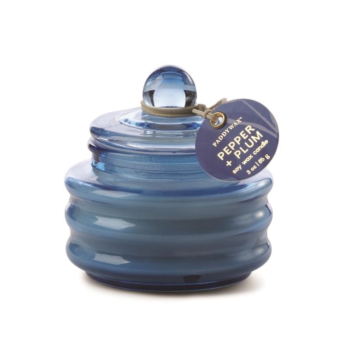 PW-MG0323EU Beam Μπλε Κερί με καπάκι, Pepper & Plum 85gr - Paddywax - Image 1