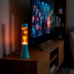 Φωτιστικό Lava Lamp Mini Blue & Orange - Image 5