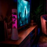 Φωτιστικό Lava Lamp Tower Pink & Brown Waves - Image 3