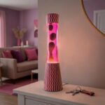 Φωτιστικό Lava Lamp Tower Pink & Brown Waves - Image 2