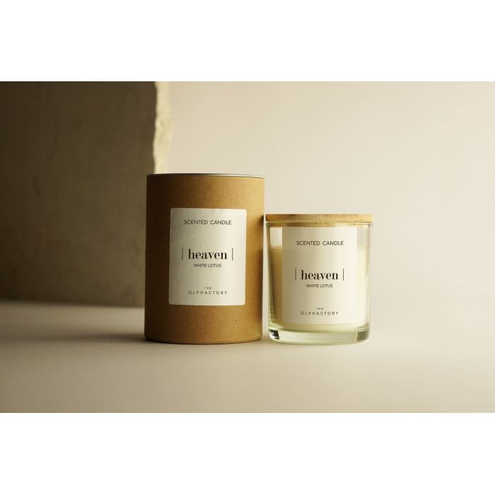 AMB-VV401WLTO_5 White Lotus Φυτικό αρωματικό κερί με καπάκι 200gr, Heaven - The Olphactory - Image 1