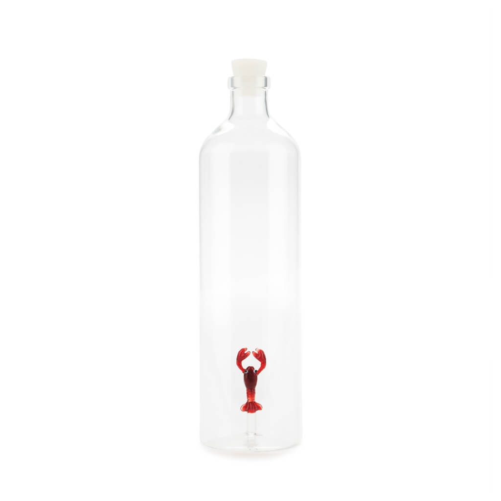mpoukali-gialino-atlantis-lobster-red Μπουκάλι Γυάλινο 1.2L Atlantis Lobster Red - Image 1