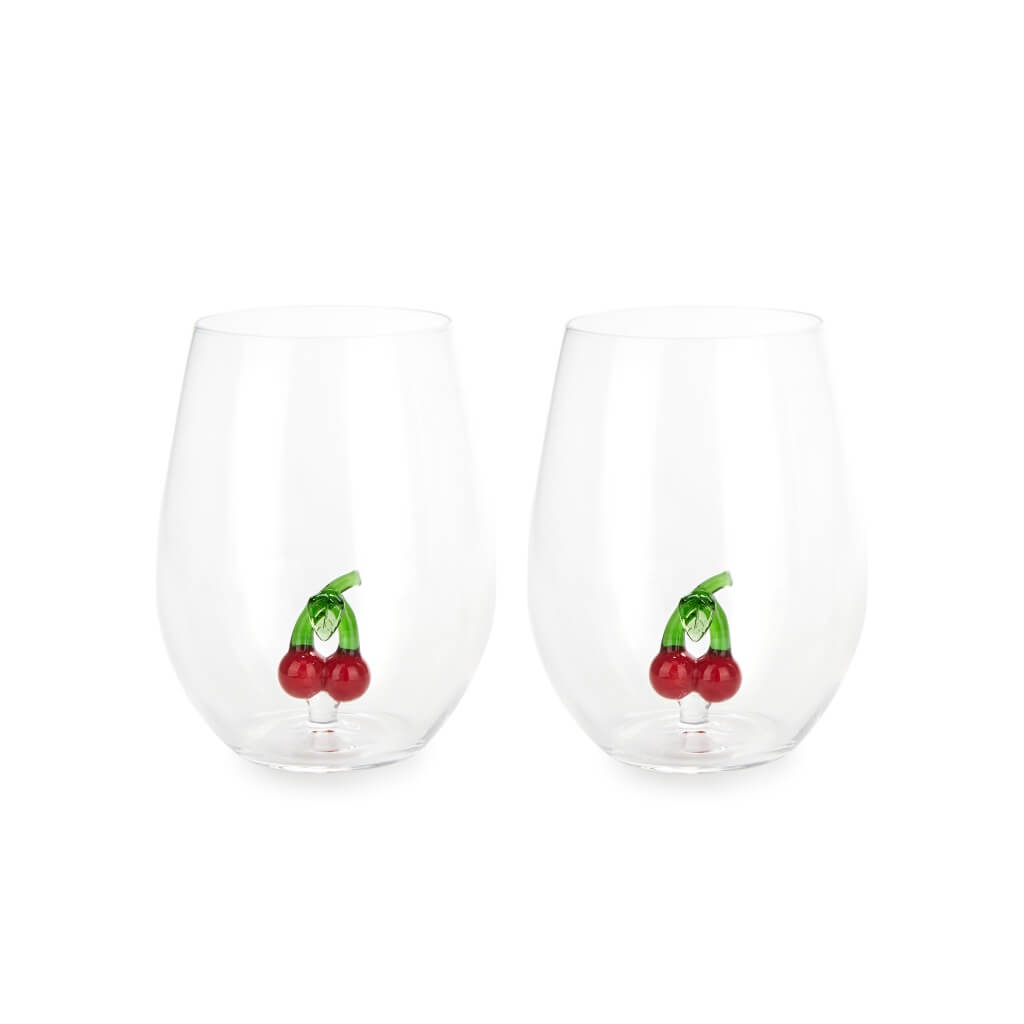set-potiria-botanical-cherry Σετ Ποτήρια Botanical Cherry - Image 1